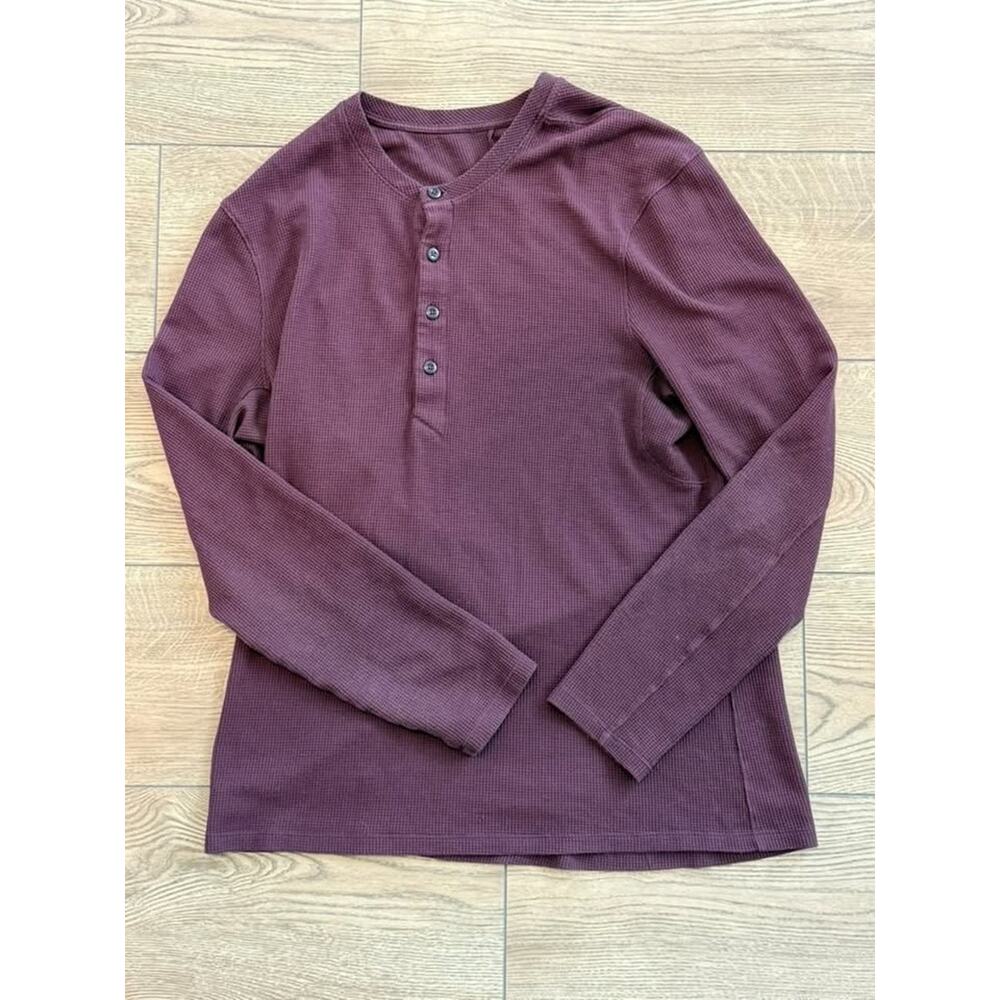 Lululemon Men's Waffle Henley Shirt